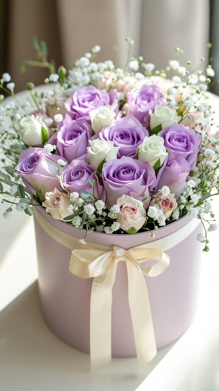 Serene Poetry: Delicate Petal Ensemble